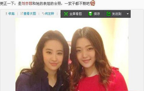 劉亦菲妹妹美照曝光 外貌清純賽過劉亦菲 11