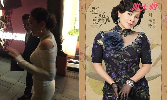 52歲鞏俐胖成這樣 如大媽與同齡的劉嘉玲形成鮮明對比 2