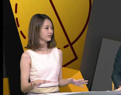 女主播小七真名及個人資料 騰訊nba主播小七超短裙真騷 2