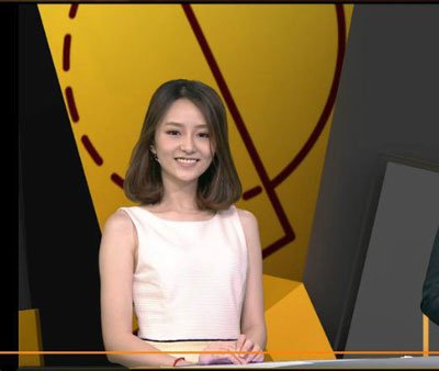 女主播小七真名及個人資料 騰訊nba主播小七超短裙真騷 3