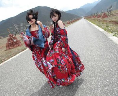 南笙姑娘減肥前真實照 南笙姑娘西藏照片 4