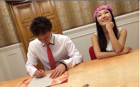 駱琦結婚了嗎 非誠勿擾駱琦結婚照 5