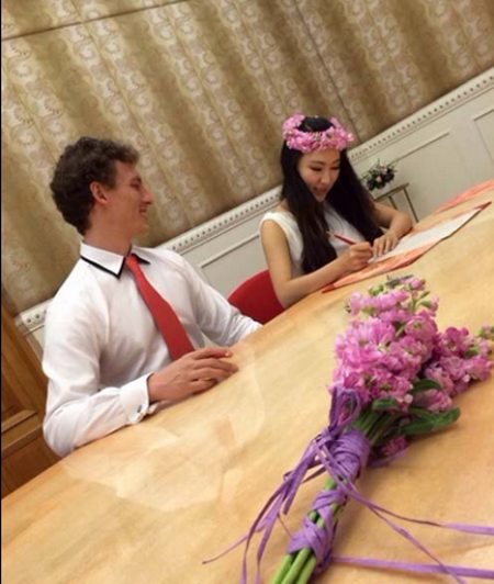 駱琦結婚了嗎 非誠勿擾駱琦結婚照 6