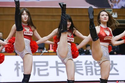 cba啦啦隊誰長得最漂亮 cba啦啦隊員身材最好圖及資料 2