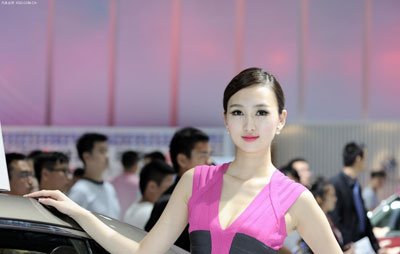 中國最美年輕車模都有誰 美過獸獸中國最美車模 4