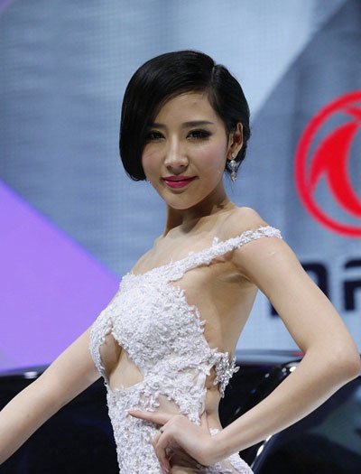 中國最美年輕車模都有誰 美過獸獸中國最美車模 5