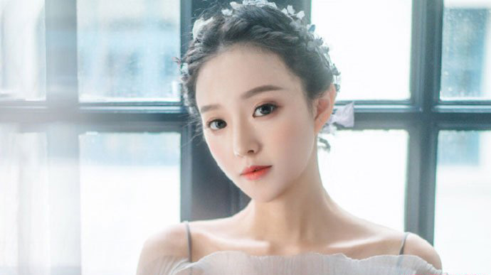 dota酒神的老婆小舞是誰(shuí) 伍聲葛小允婚紗照 3