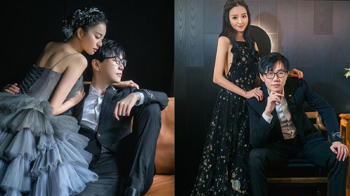 dota酒神的老婆小舞是誰(shuí) 伍聲葛小允婚紗照 2