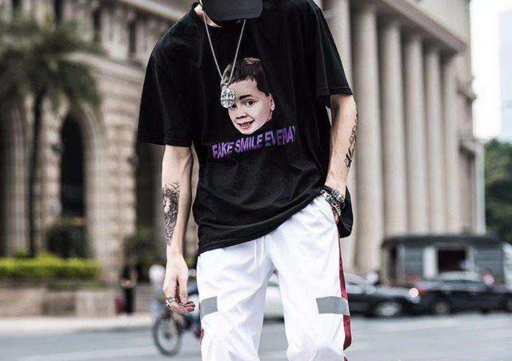 夏季街拍男生簡潔大方搭配 2