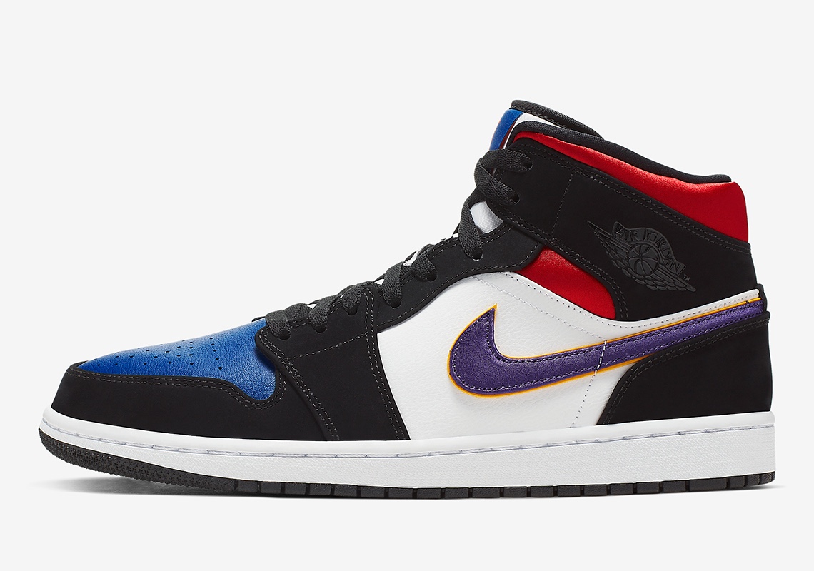 Air Jordan 1配色方案 湖人隊的“紫金”配色 6