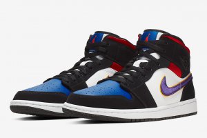 Air Jordan 1配色方案 湖人隊(duì)的“紫金”配色