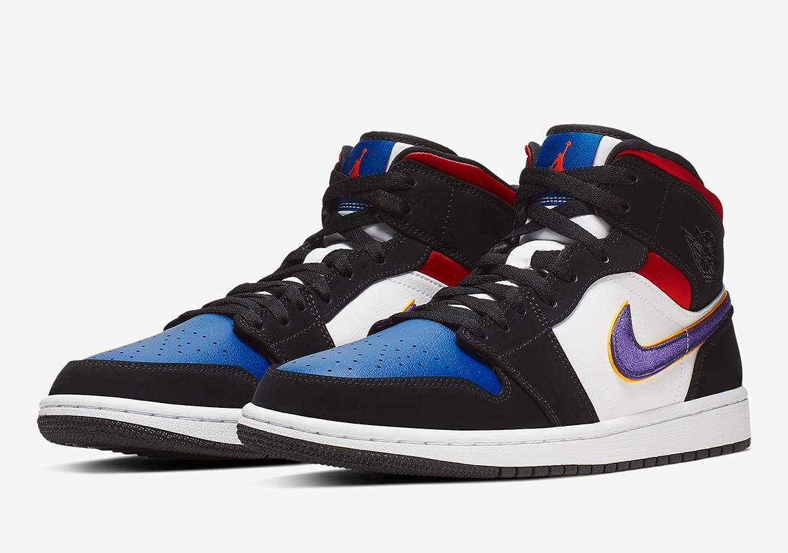 Air Jordan 1配色方案 湖人隊的“紫金”配色 1