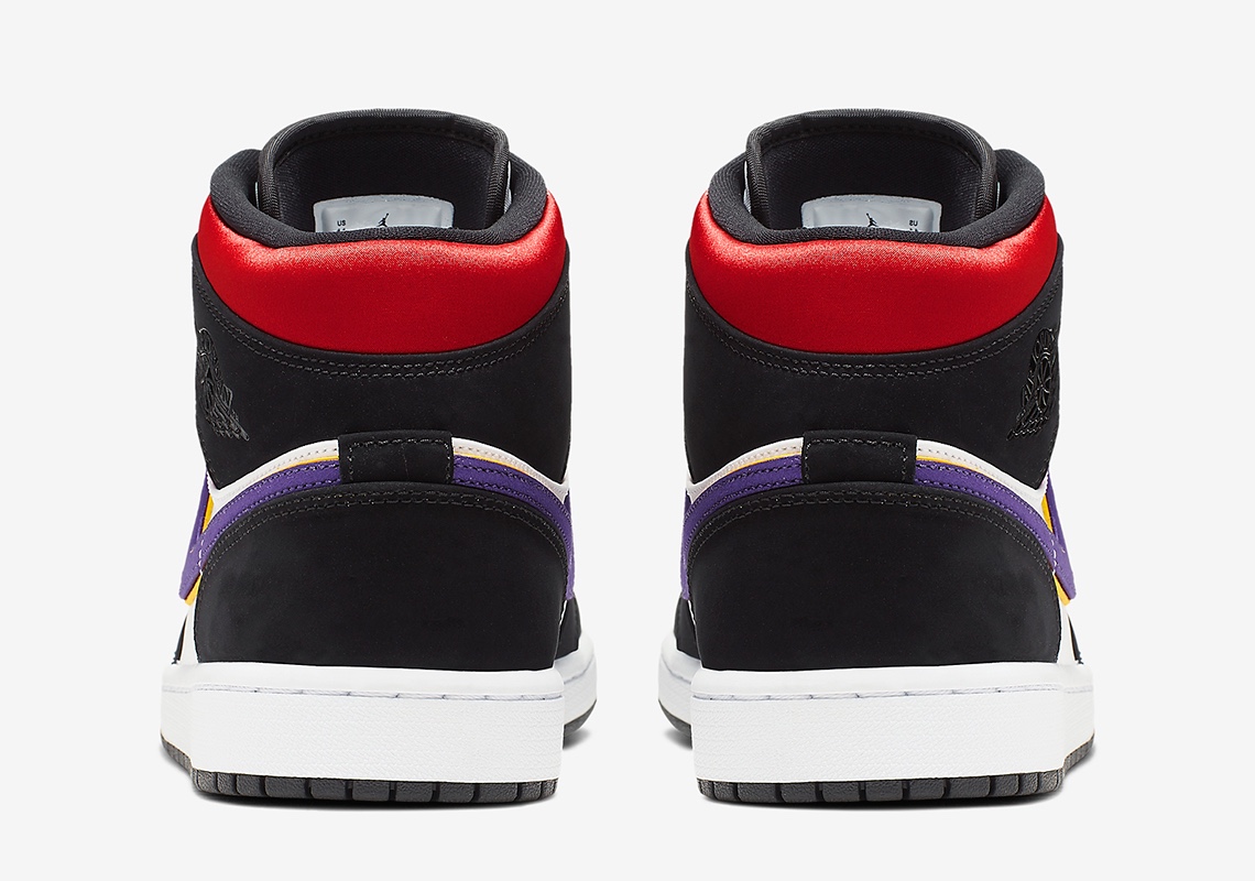 Air Jordan 1配色方案 湖人隊的“紫金”配色 5