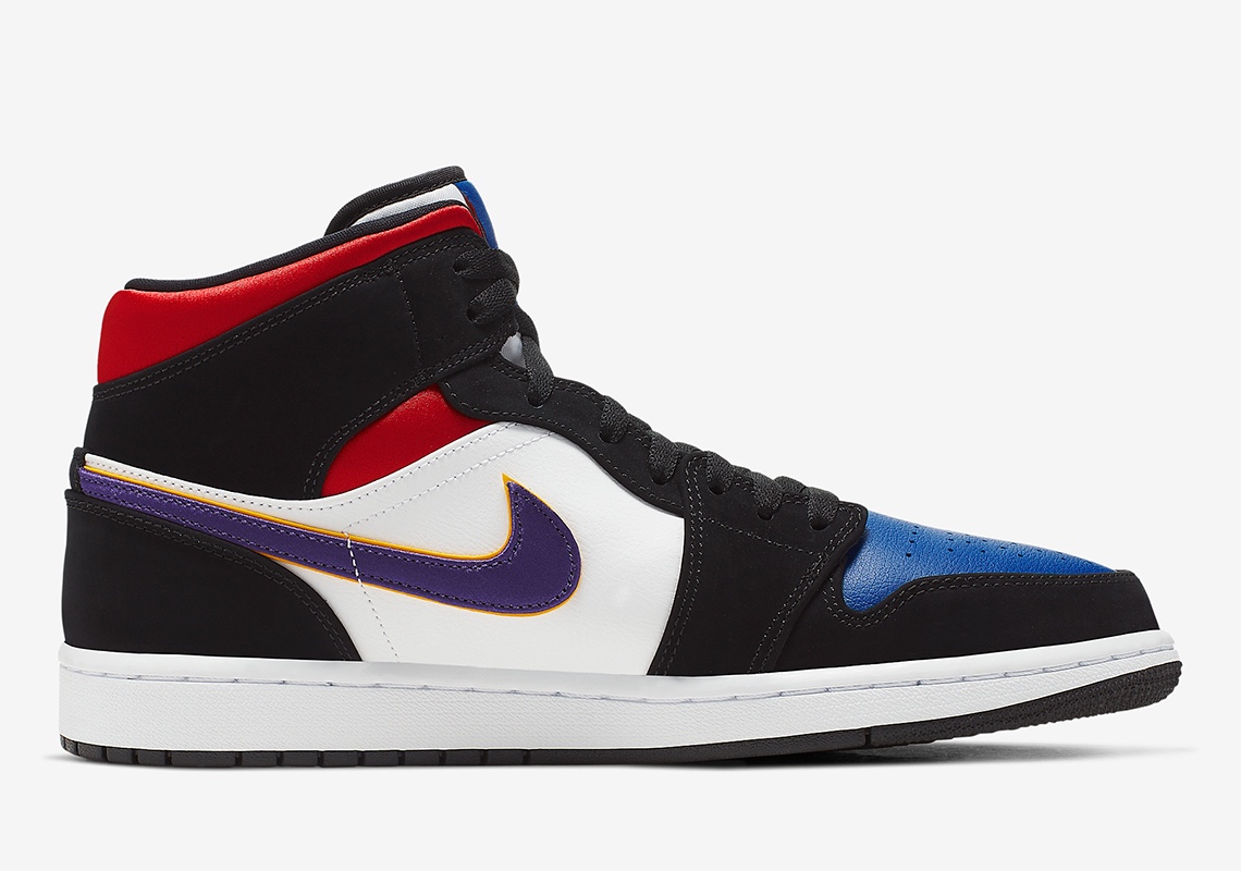 Air Jordan 1配色方案 湖人隊的“紫金”配色 3