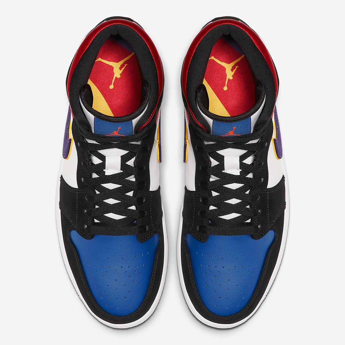 Air Jordan 1配色方案 湖人隊的“紫金”配色 2