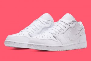 Air Jordan 1 Low “Triple White”最新的小白鞋