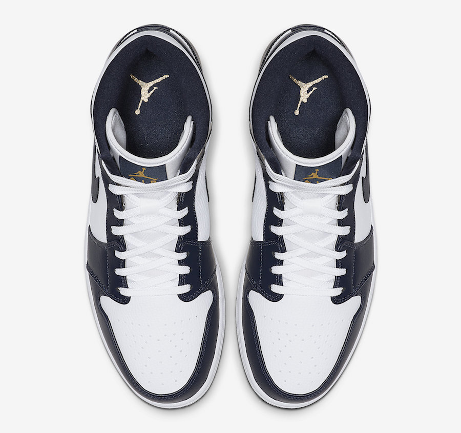 AJ！Air Jordan 1 Mid黑曜石配色 吸睛度UP 1