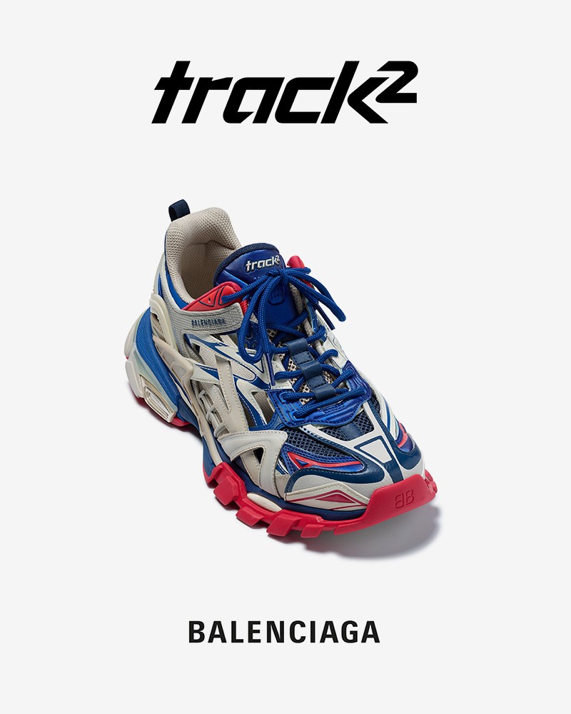  Balenciaga 鞋款  Track 2運動鞋帶來了全新的面貌 2