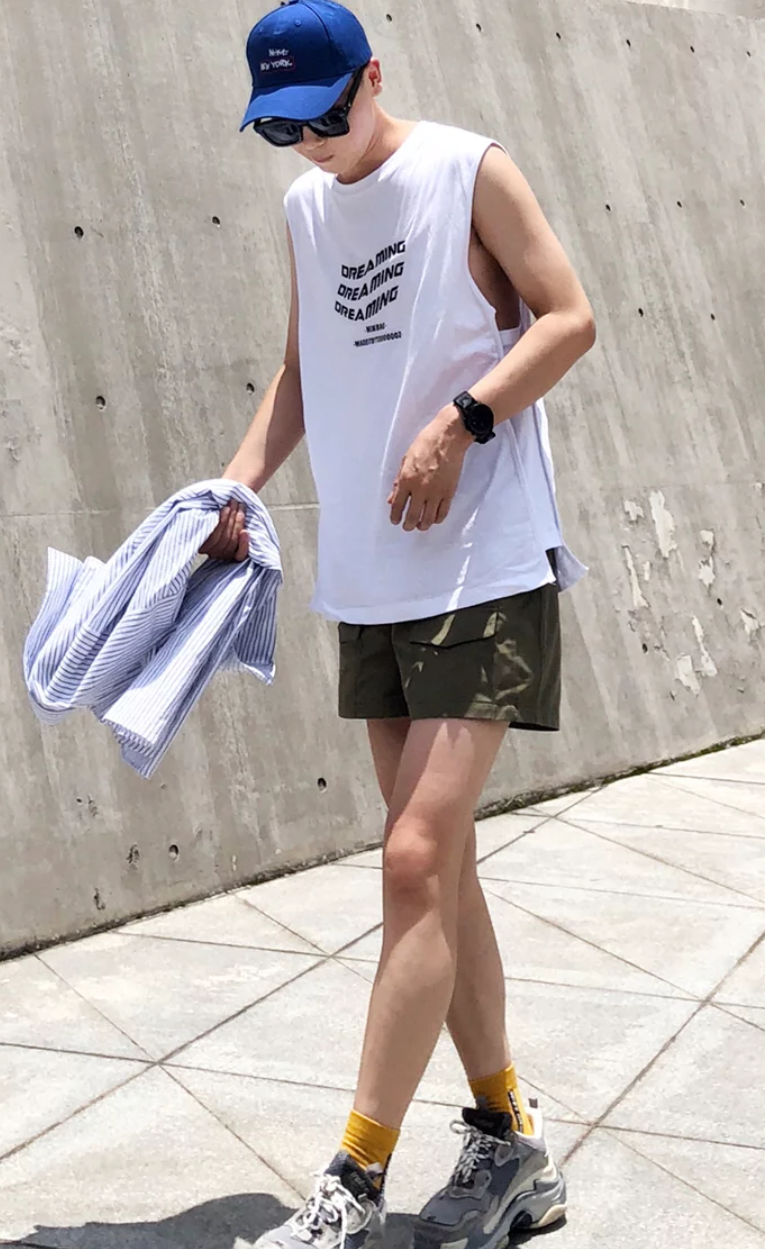 夏季男生新潮服裝搭配 這些流行的元素 4