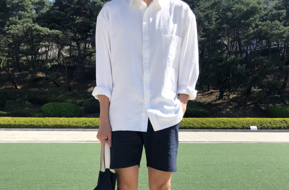 夏季男生白襯衫怎么搭配 適合夏天的味道 1