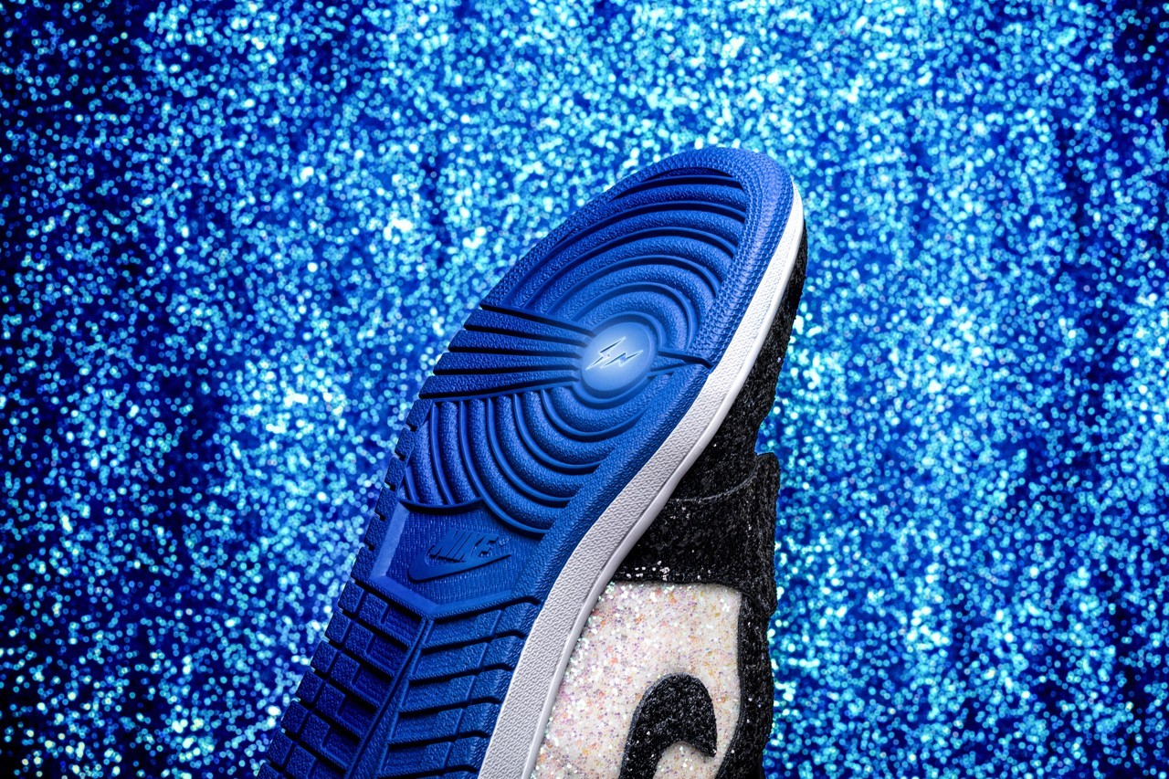 碎鉆版fragment design x Air Jordan 1土豪的專屬 4