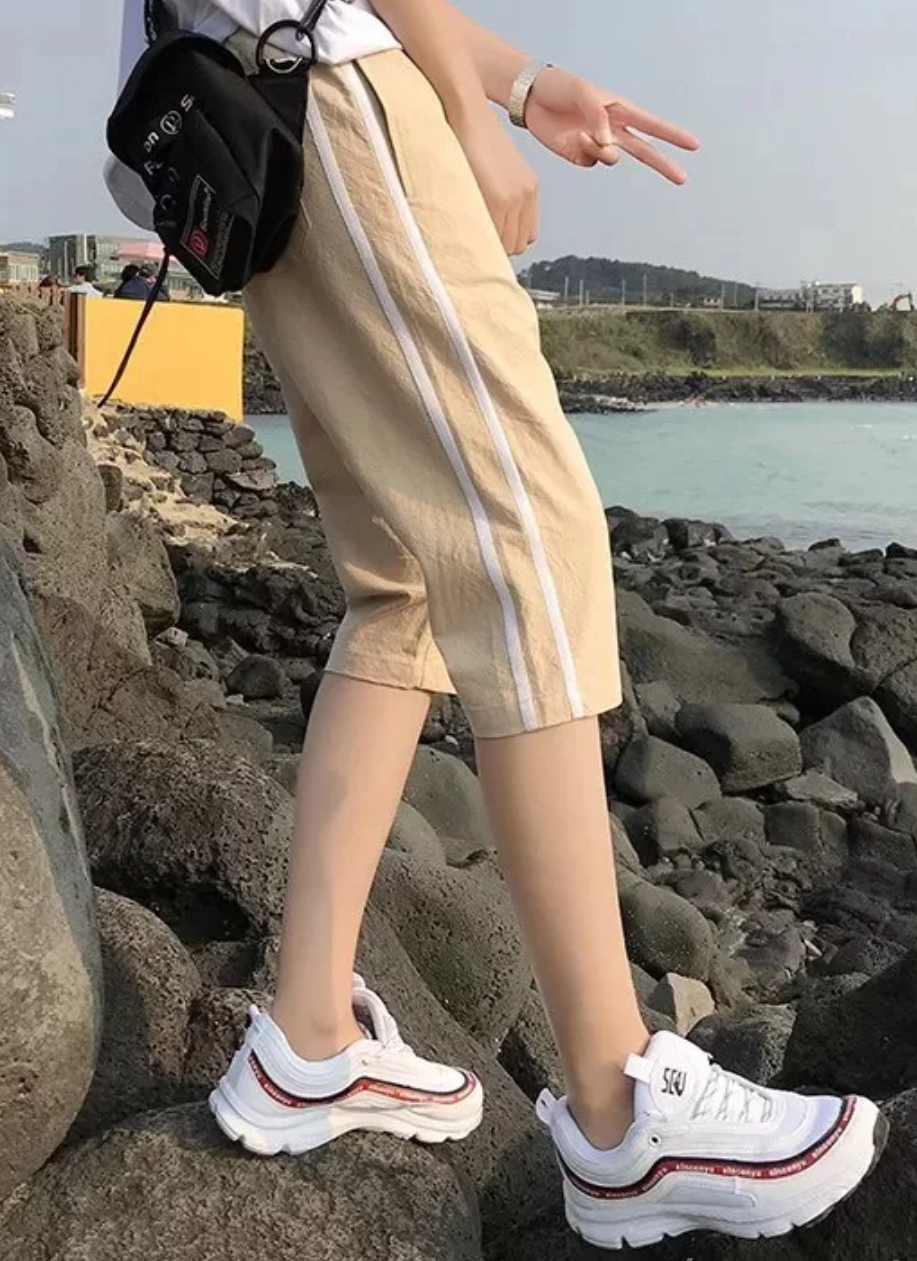 夏季男生出街七分褲搭配 更加涼爽的狀態 4