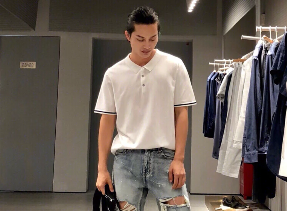 夏季男生T恤怎么穿搭好看 3