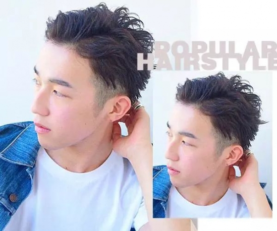 好看的男生發型圖片 時尚又比較干凈利落 4