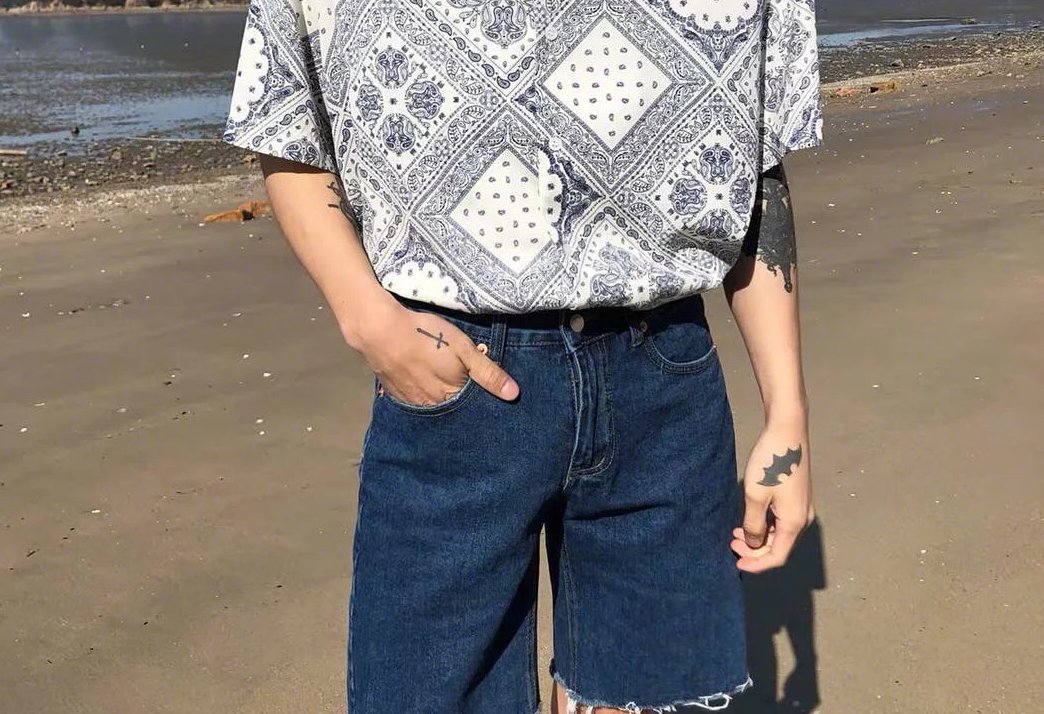 2019街拍潮男夏季韓系風(fēng)格穿衣搭配 3