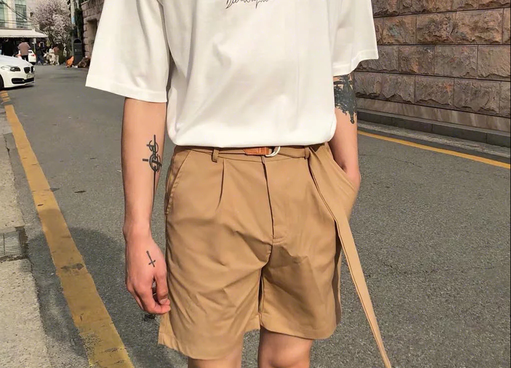 2019街拍潮男夏季韓系風(fēng)格穿衣搭配 2