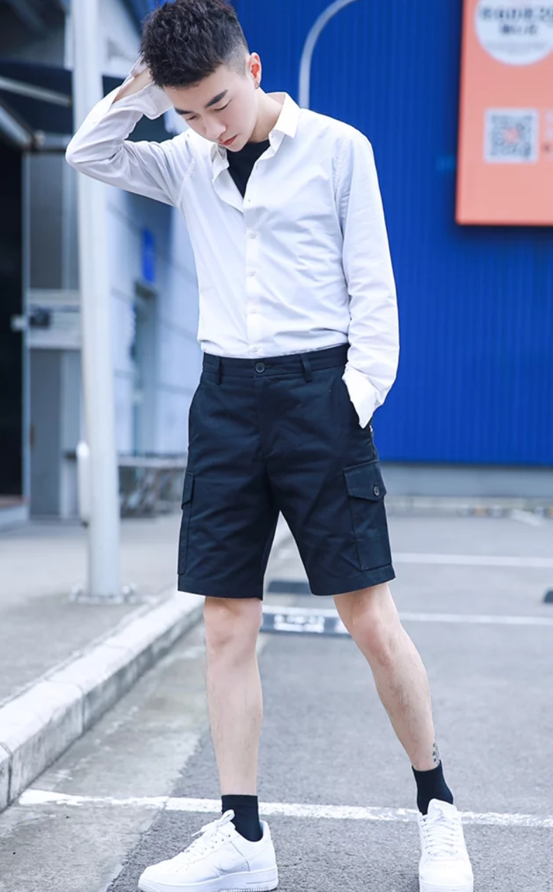 男士白色襯衫搭配 就要做花美男 4