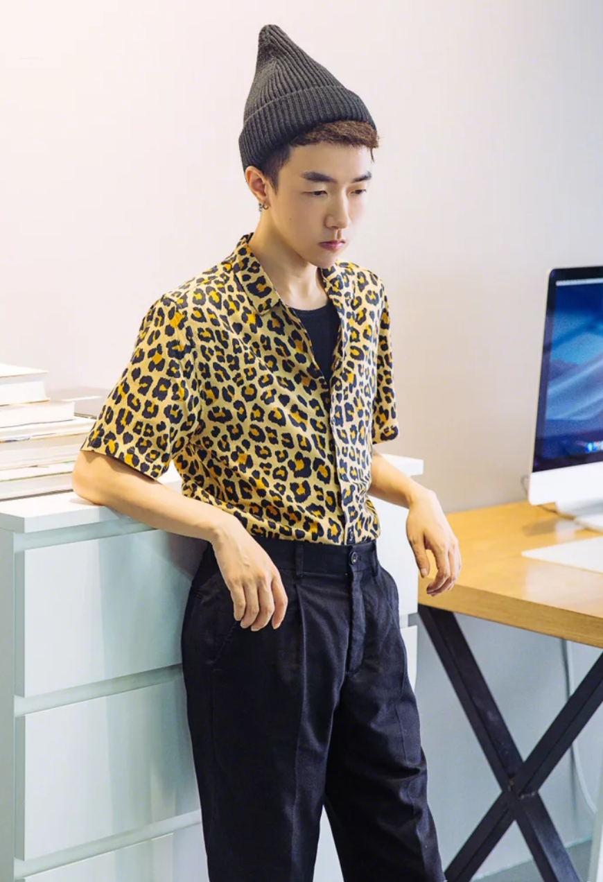 夏季個(gè)性男生襯衫搭配 做個(gè)有個(gè)性的男人 4