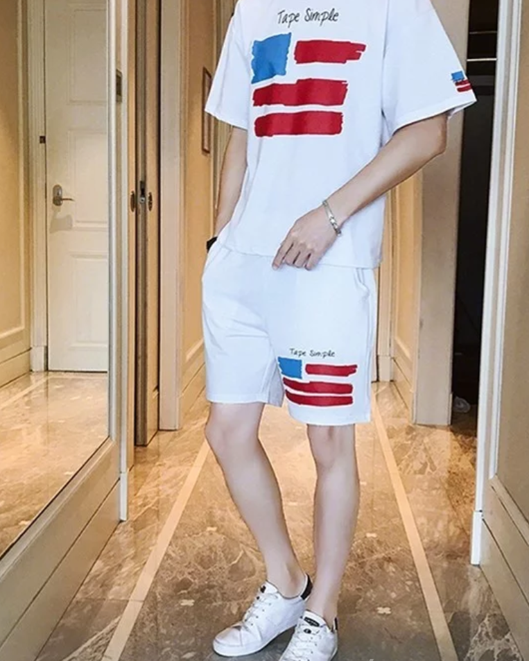 夏季男生休閑鞋搭配什么褲子好看 4