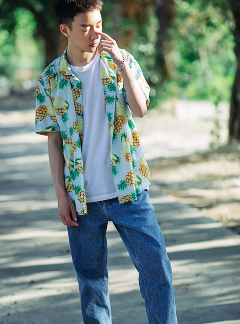 夏天男生襯衫搭配 擁有著更多的時尚感 4