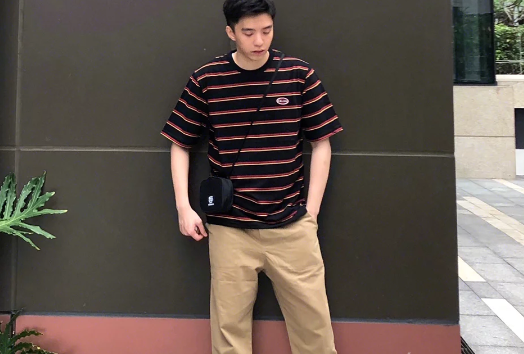 夏天男生周末逛街搭配 非常百搭的組合 2