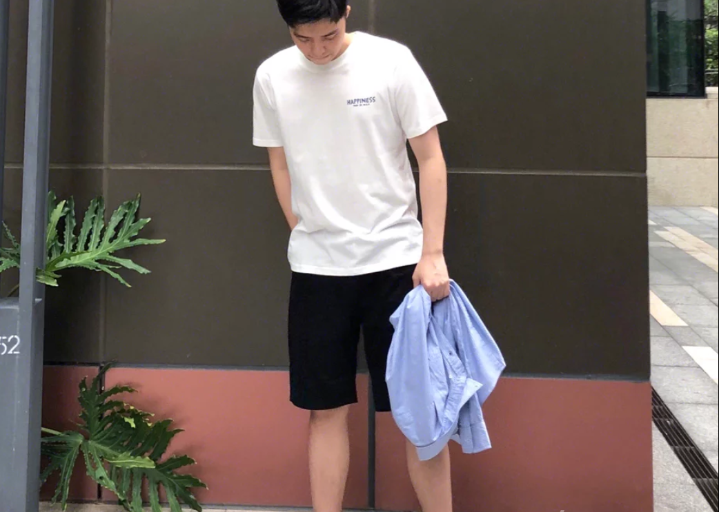 夏天男生周末逛街搭配 非常百搭的組合 1