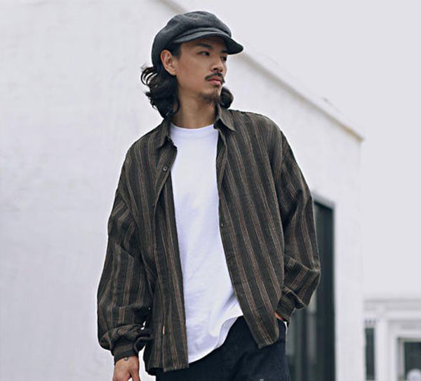 秋季男生衣褲搭配 有一種時(shí)尚感 1
