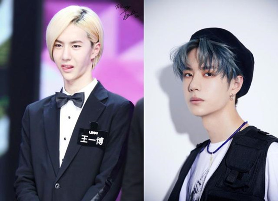 男生染什么顏色頭發好看 看男明星染發色 7