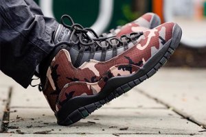 迷彩 Air Jordan 10 全新上腳圖釋出
