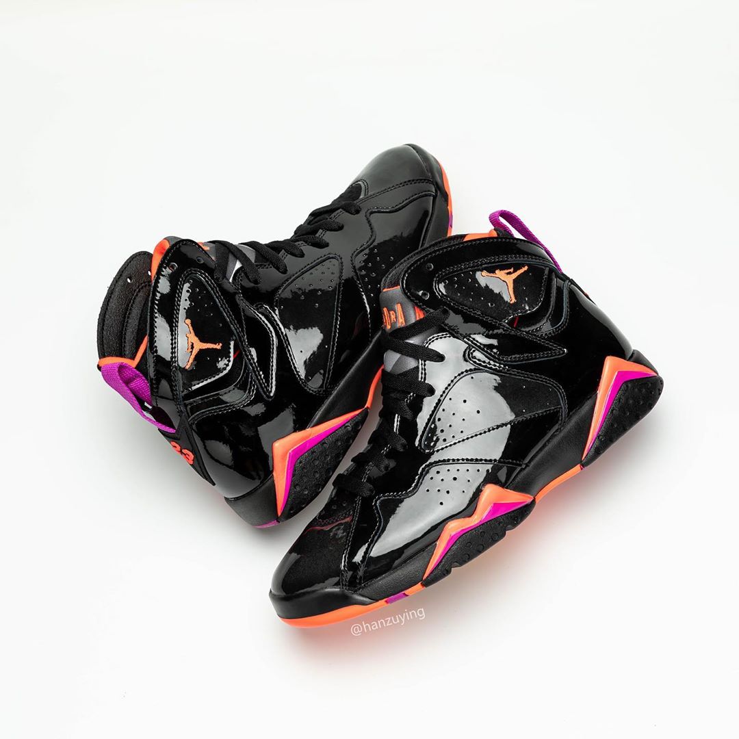 Air Jordan 7全新配色 漆皮鞋面作為主打 3
