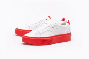 adidas+品牌 Fiorucci 全新配色的 adidas Sleek