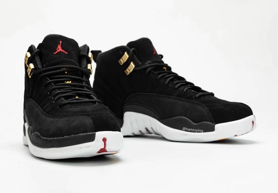  Air Jordan 12 反轉金扣配色的最新實物圖 1