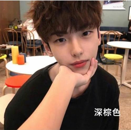 2019男生染頭發什么顏色好看 1