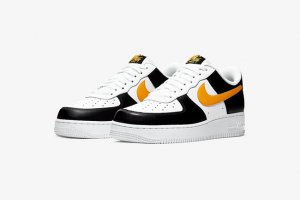  Nike Air Force 1 2019全新配色黑黃“Taxi” 配色