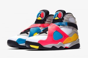 Air Jordan 8“Multi-Color”國內官網上架