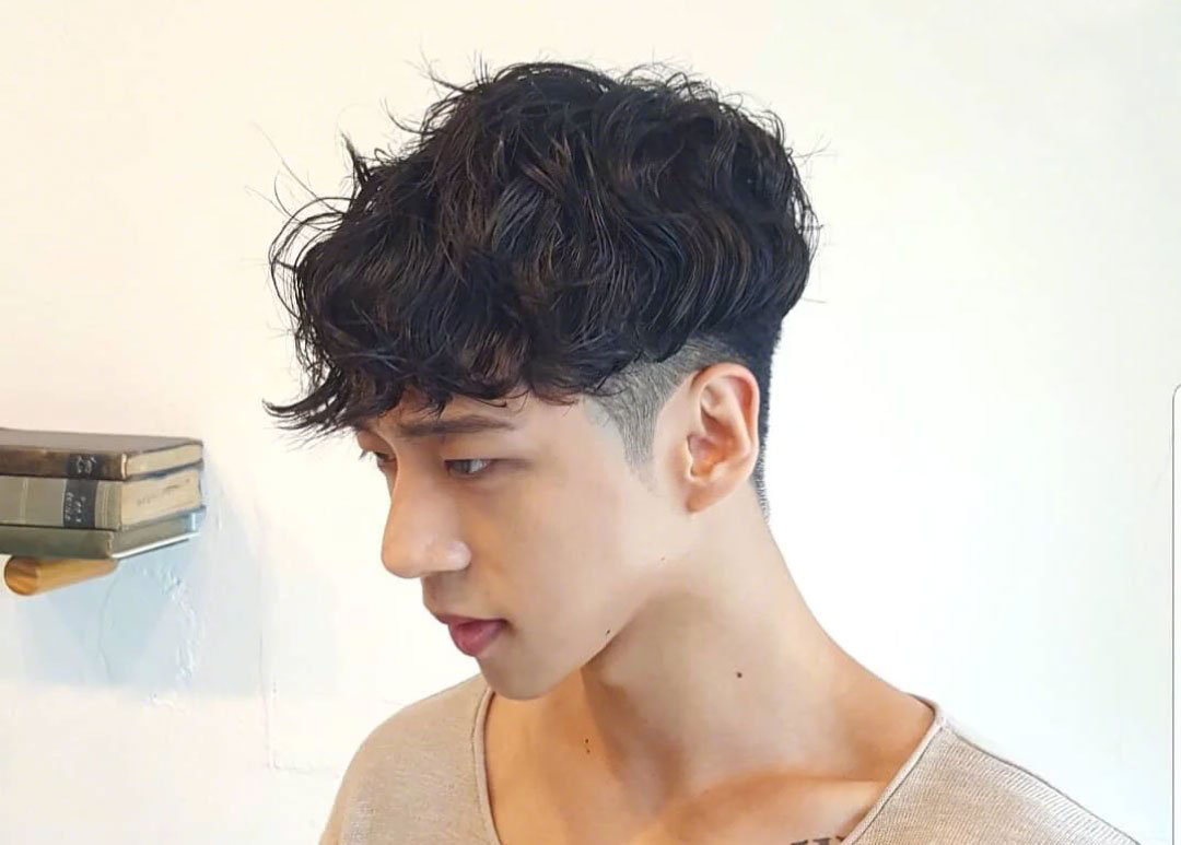 男生紋理燙的圖片 酷帥的第一法則 1