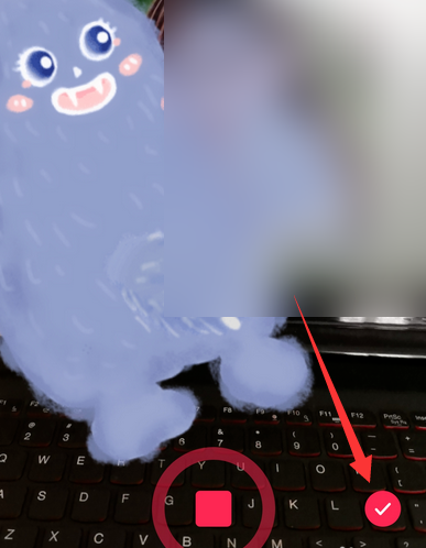 抖音里的怪獸涂鴉是怎么弄的 7