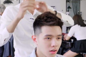 圓臉男生適合的發型 棱角分明更帥氣