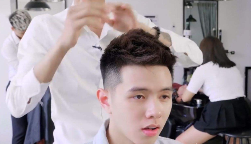 圓臉男生適合的發型 棱角分明更帥氣 1