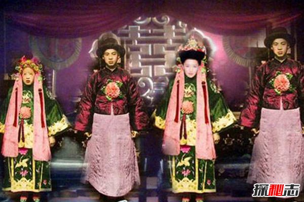 山西冥婚圖片 看冥婚嫁衣是什么樣的 3